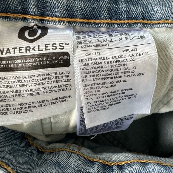 Levi’s 505 Light Wash Jeans W34 L30 - Picture 11 of 13